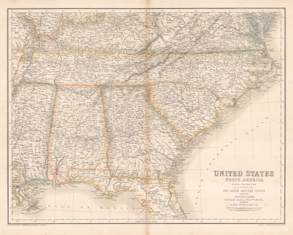 Archibald Fullarton, Southeast United States, 1870 c.