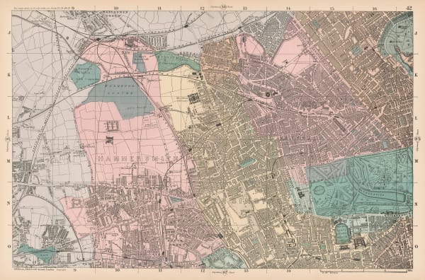 George W. Bacon, West London, 1886
