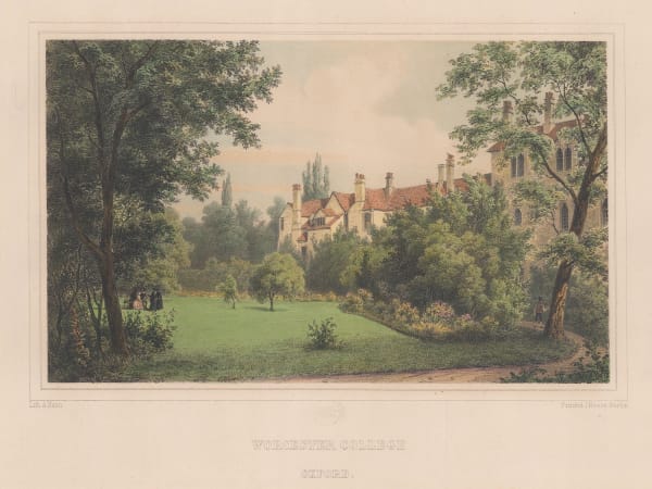 Johann Hesse, Oxford University - Worcester College, 1860
