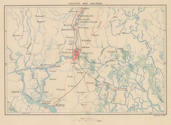 George Virtue, Kolkata (Calcutta) and environs, 1890 c.