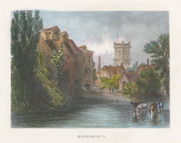 John Tallis, London - Wandsworth, All Saints, 1851