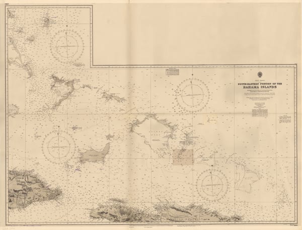British Admiralty, Turks and Caicos and the South Eastern Bahamas, 1958