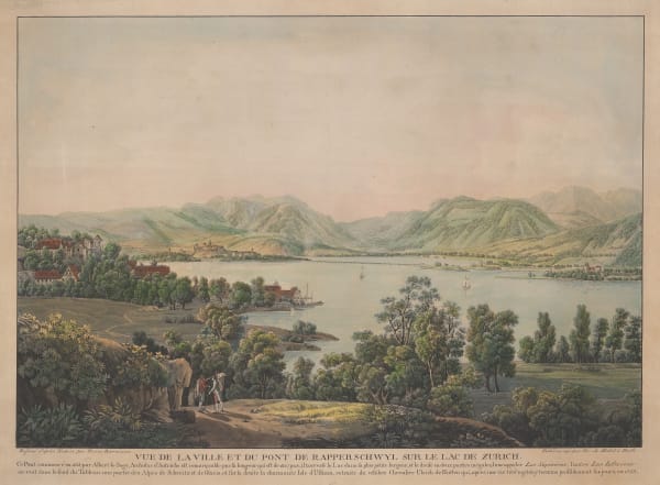 Christian von Mechel, Switzerland - Rapperswil, 1791 c.