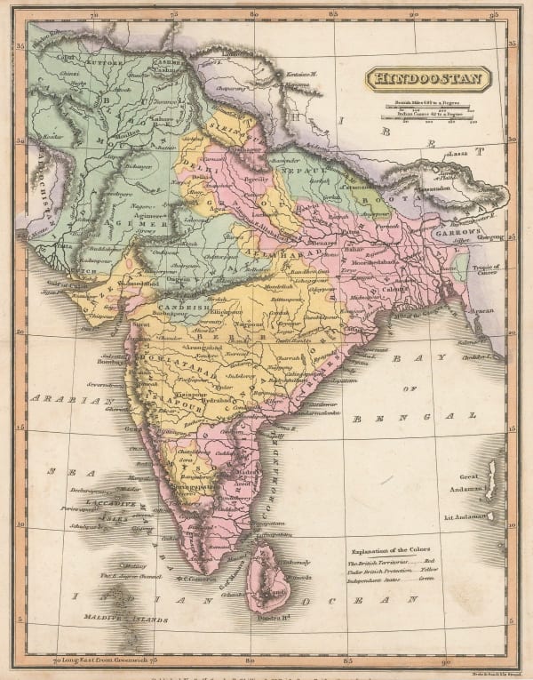 Richard Phillips, Hindoostan, 1820