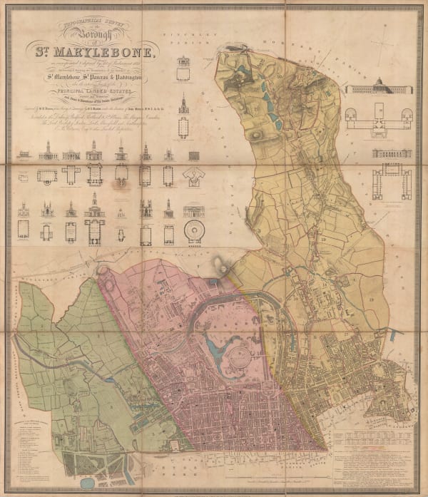 F.A. Bartlett & B.R. Davies, The Borough of St. Marylebone, 1834