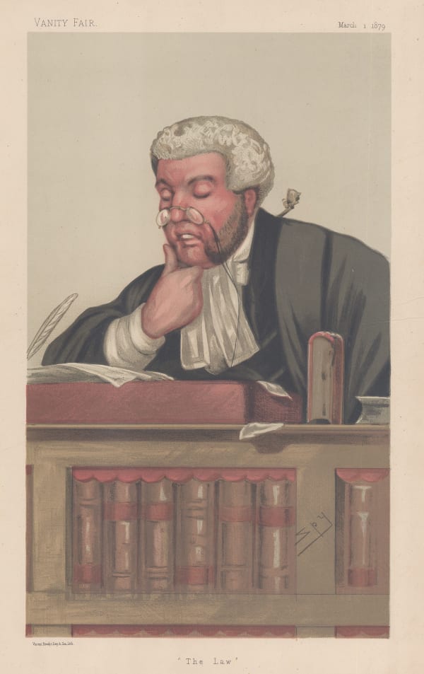 Vanity Fair, London - Portrait - Sir George Jessel, 1879