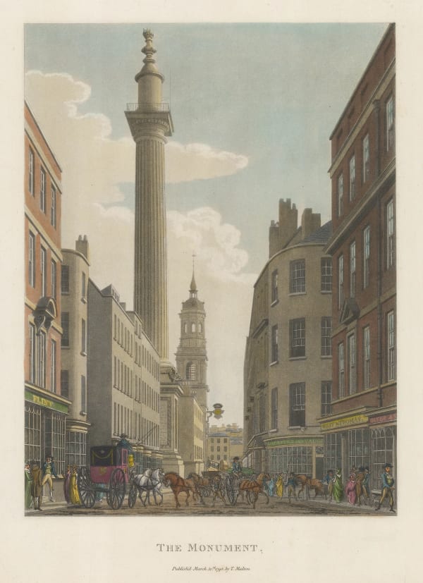 Thomas Malton, London - Monument, 1798