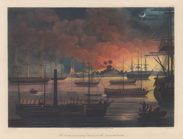 Lt. Joseph Moore, Burma - Dalla , 1825