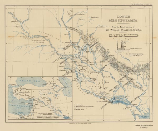 Royal Geographical Society (RGS), Lower Mesopotamia, 1912