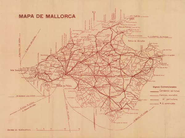 Libreria Escolar, Mallorca, 1933