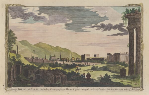 Alexander Hogg, Lebanon - Baalbek, Heliopolis, 1777