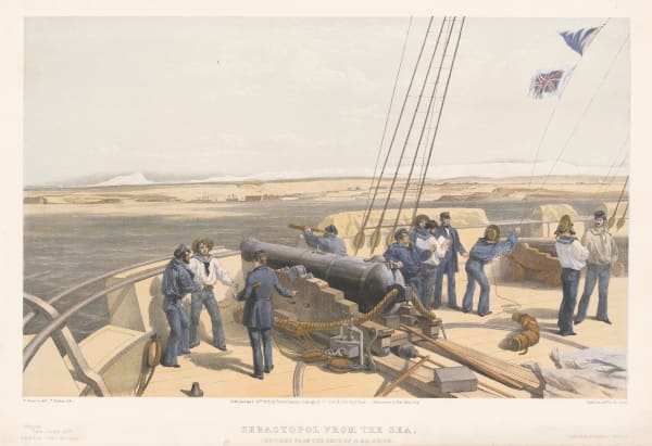 William Simpson, Crimean War - Sevastopol, 1855