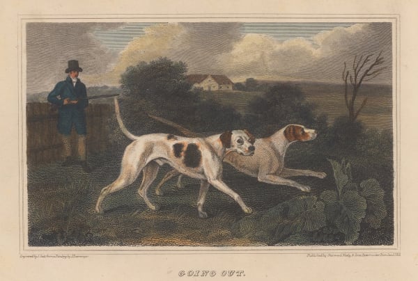 William Henry Scott, Shooting - Gun and working dogs, 1818