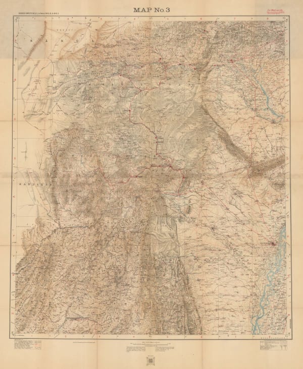 Geographical Section, General Staff (GSGS), Bannu and Dera Ismail Khan Divisions, 1923