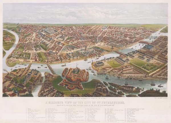 Nathaniel Whittock, Russia - St Petersburg, 1854