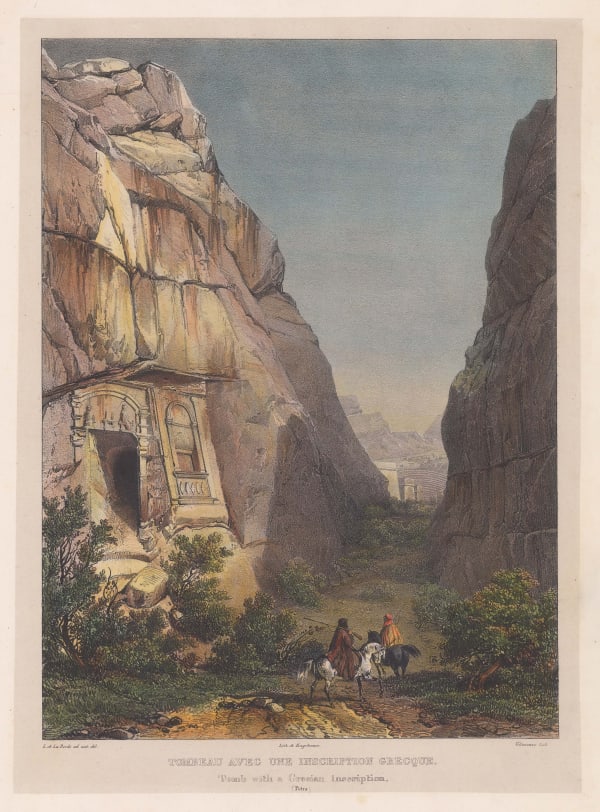 Leon de Laborde, Jordan - Petra, 1839