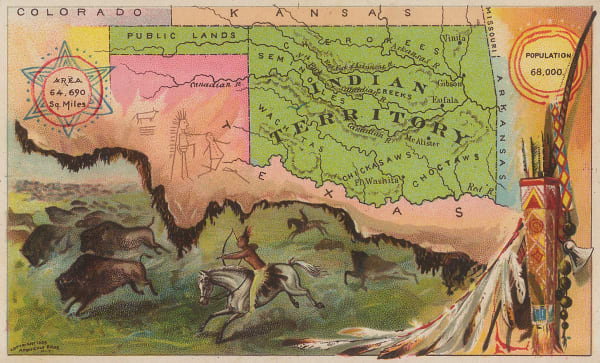 Arbuckle Brothers Company, Oklahoma (Indian Territory), 1889