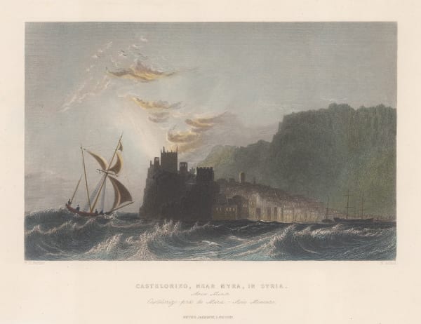 William Bartlett, Turkey - Kasteslorizo, 1843