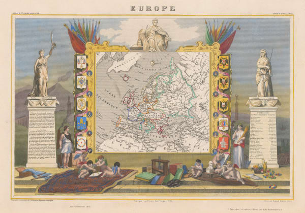Victor Levasseur, Europe, 1847
