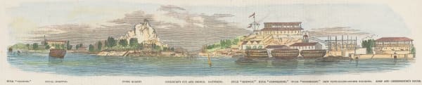 Illustrated London News (ILN), Bermuda - Ireland Island, 1848