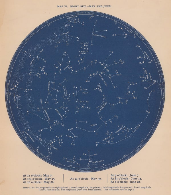 Richard Anthony Proctor, Stars for May & June, 1896
