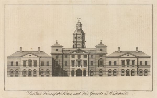 Benjamin Cole, London - Whitehall Palace, 1755