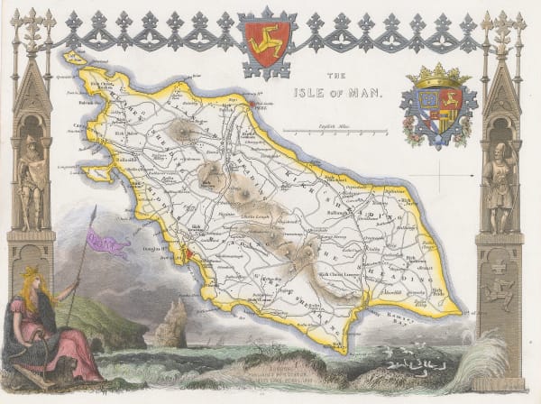 Thomas Moule, The Isle of Man, 1840 c.