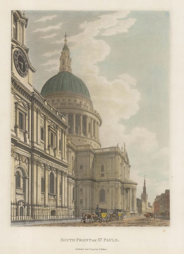 Thomas Malton, London - St. Paul's Cathedral, 1792