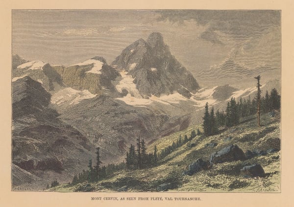 Jean Jacques Élisée Reclus, Switzerland - Matterhorn, 1894