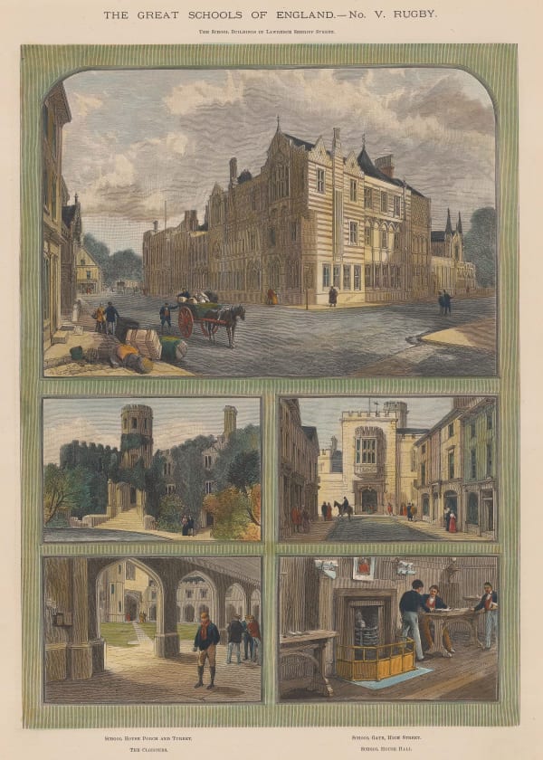 Illustrated London News (ILN), Rugby School, 1891