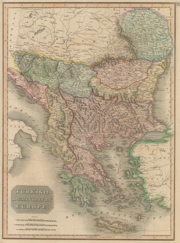 John Thomson, Turkish Dominions in Europe, 1814 c.