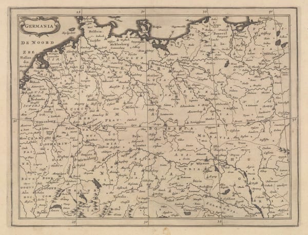 Nicolas Sanson, Germany, 1679