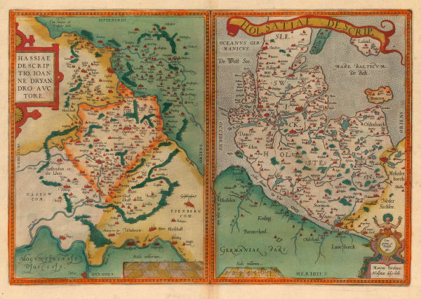 Abraham Ortelius, Hesse & Holstein, 1592