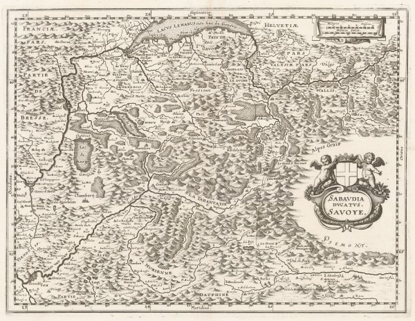 Matthäus Merian, Savoy, 1646