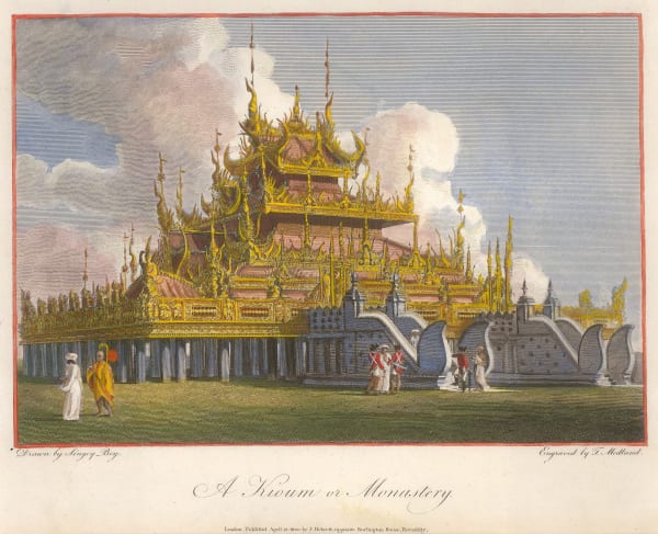 Lt Col Michael Symes, Burma - Kioum , 1800