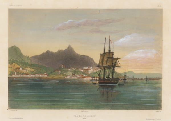 Auguste-Nicolas Vaillant, Brazil - Rio de Janeiro, 1850 c.