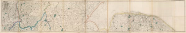 Ordnance Survey, England - Lincolnshire, Nottinghamshire & Norfolk, 1864