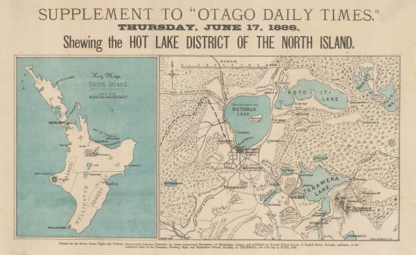 James Alexander Matthews, Hot Lake District of the North Island, 1886