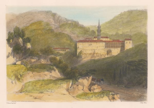 George Vivian, Spain - Monserrat Mountains, 1838