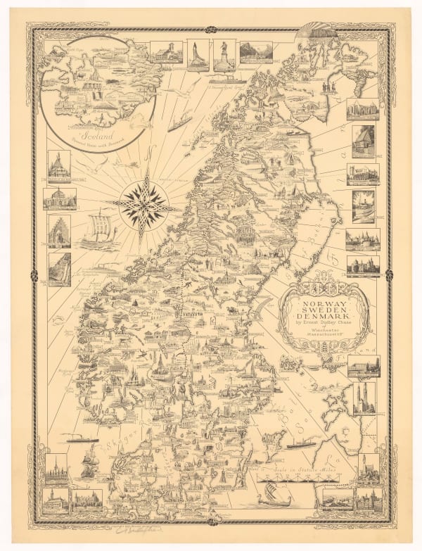 Ernest Dudley Chase, Norway, Sweden, and Denmark, 1937