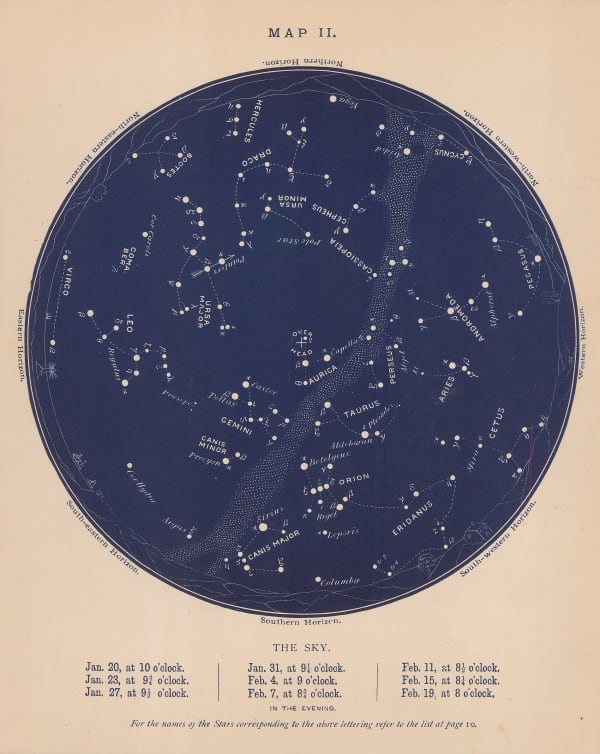 Richard Anthony Proctor, Stars for January & February, 1923