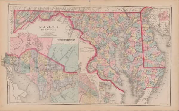 O.W. Gray & Son, Maryland, Delaware and the District of Columbia, 1881