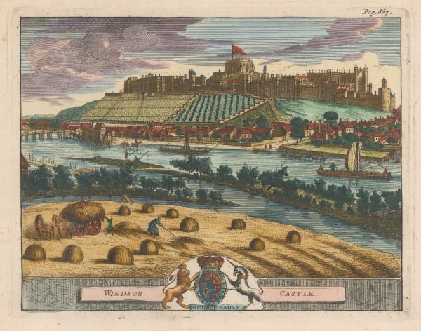 Pieter Van der Aa, Windsor Castle, 1727