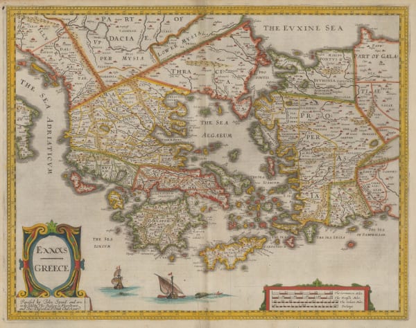 John Speed, Greece, 1676