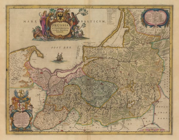Jan Jansson, Prussia, 1666