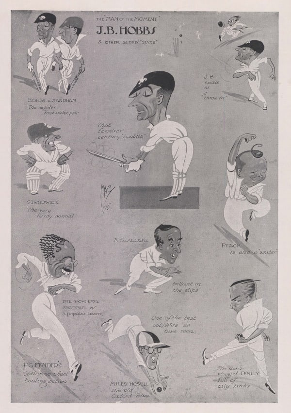 The Graphic Magazine, Cricket - Portrait, 1925