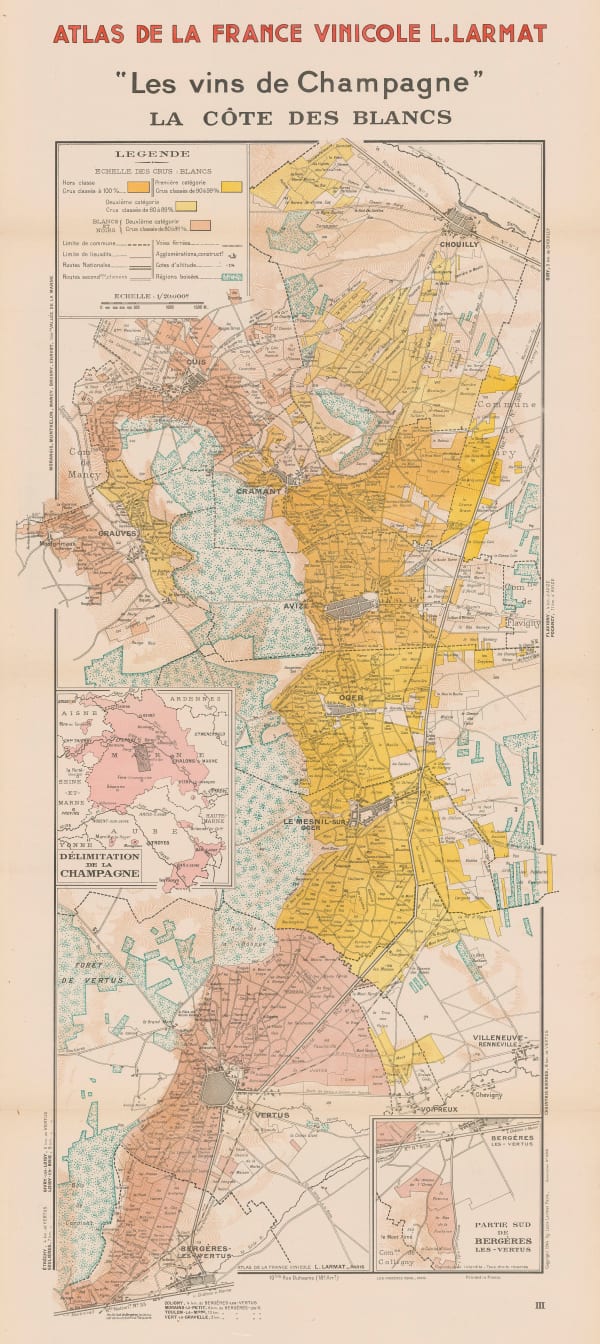 Louis Larmat, Champagne - La Cote des Blancs, 1944