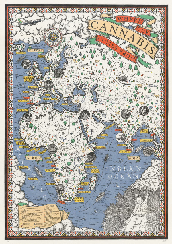 J.G. Fox, Where our Cannabis Comes From, 2024