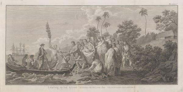 Cook's Voyages, Tonga - Middleburg Island (Eua), 1794