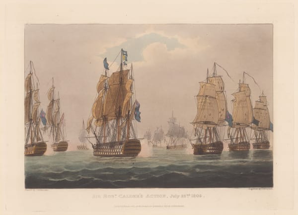 James Jenkins, Sir Robert Calder's Action off the coast of Cape Finisterre1805, 1817